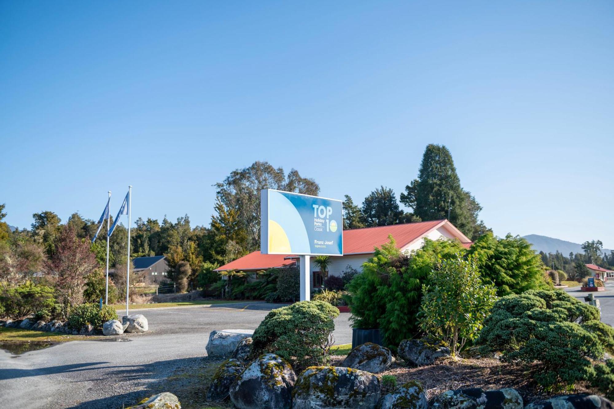 Franz Josef Top 10 Holiday Park Eksteriør billede