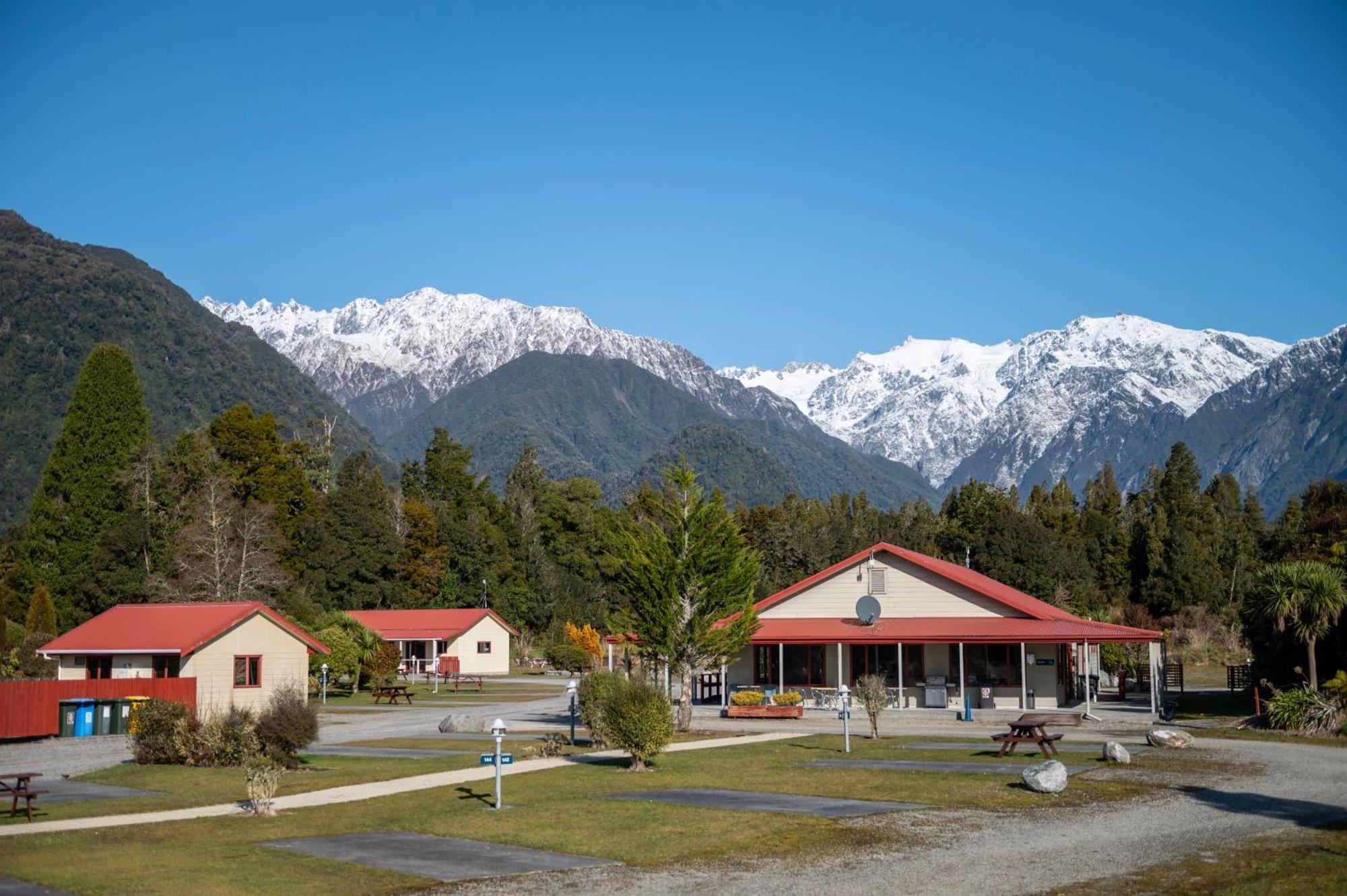 Franz Josef Top 10 Holiday Park Eksteriør billede